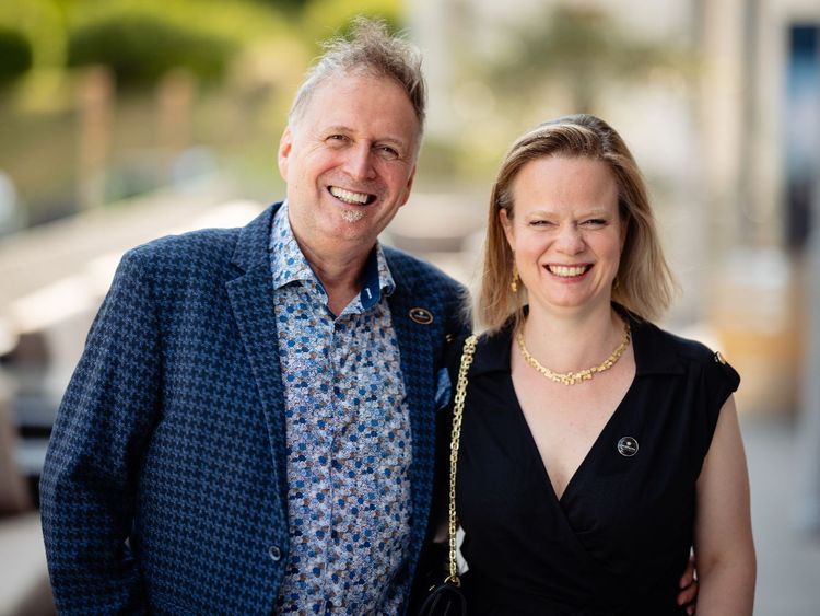 Champagner Club Gründer Corinna Dosch und Rafael Mittmann. Foto: lvffood.com Champagner Club Gründer Corinna Dosch und Rafael Mittmann. Foto: lvffood.com